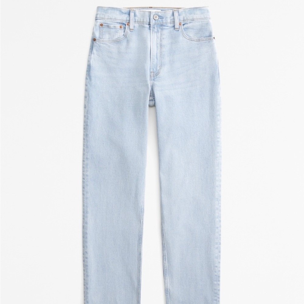 ABERCROMBIE High Rise Mom Jean Curve Love